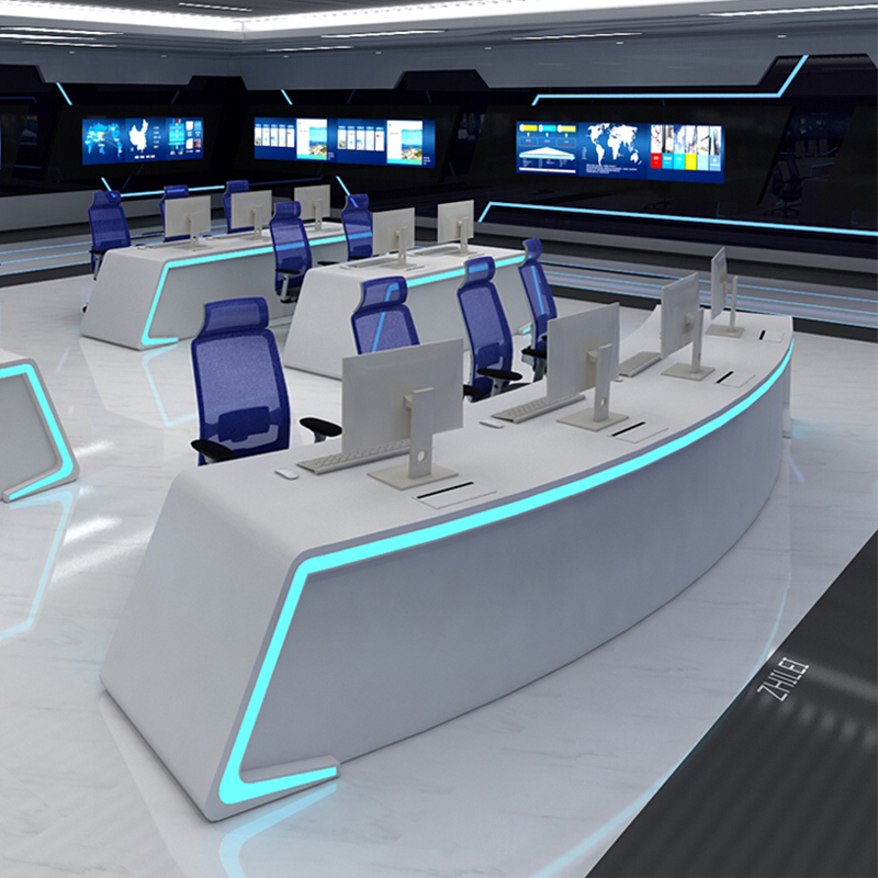 北京办公桌椅组合工位员工4人位创意简约职员桌