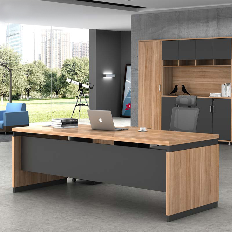 北京办公家具老板办公桌椅组合经理总裁桌子