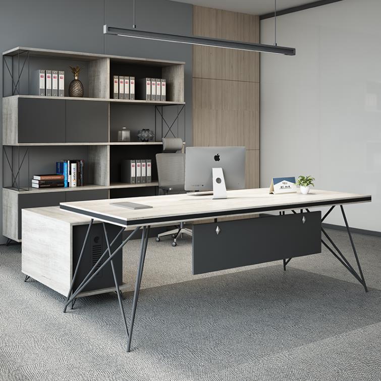 北京老板桌办公桌椅组合办公家具总裁桌大班台