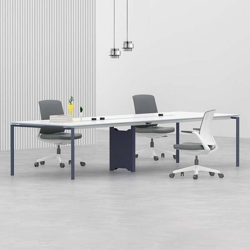 北京会议桌长桌简约现代长方形桌子工作台洽谈