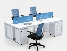 北京办公家具办公桌职员电脑桌椅组合4/6人位公