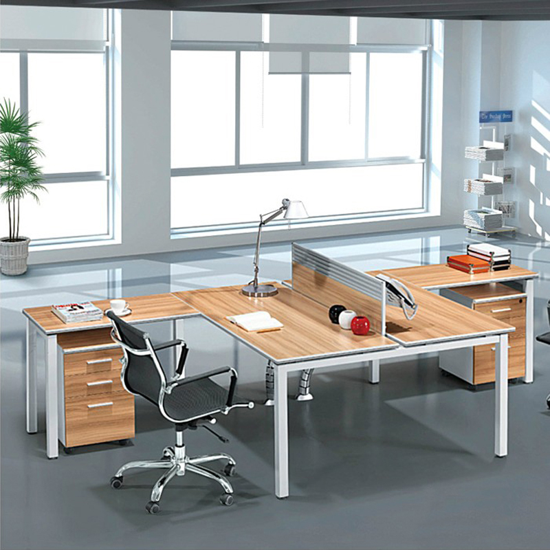 职员办公桌简约现代4/6人位北京工作桌公司员工