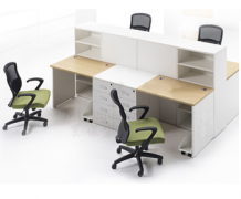 北京屏风办公桌简约现代经济型工卡位职员电脑