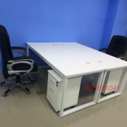 职员办公桌简约现代4人位员工工作位工位桌北京