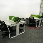 北京职员新款办公桌公司桌椅组合4四人位电脑桌