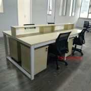 办公桌屏风北京简约现代职员桌4人位6人隔断办公