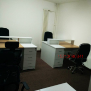 北京职员办公桌4/6人员工桌椅组合电脑屏风卡座