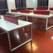 北京办公家具职员办公桌8员工电脑桌椅组合卡位