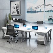 北京办公家具办公工位桌椅职员办公桌4/6人位员