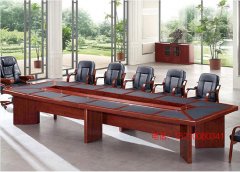 北京办公家具办公桌板式长方形烤漆大型会议桌