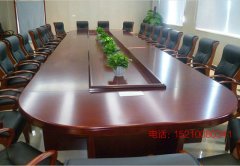 北京办公家具烤漆会议桌大型会议桌组合实木贴