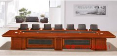 北京办公家具会议桌长桌大型实木烤漆桌椅组合