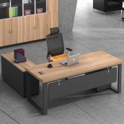 北京老板桌总裁桌简约现代经理桌椅组合大班台