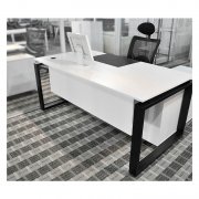 北京办公家具总裁老板办公桌2.4米经理桌板式主