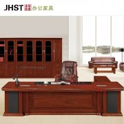 北京办公家具简约现代烤漆老板桌总裁桌大气单