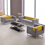 北京办公家具办公沙发简约现代三人位接待商务