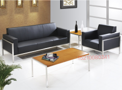 北京办公沙发简约会客接待商务三人位沙发办公