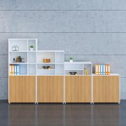 北京办公家具文件柜资料柜木质板式矮柜茶水柜